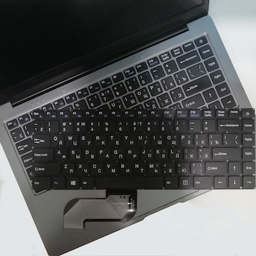 Замена клавиатуры ноутбука. Новая установлена